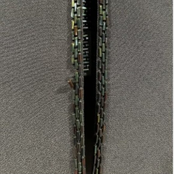 DAYMOR Couture Column Gown w/ Jacket Mother of Bride/Groom Blue Beaded Size 10 - Picture 16 of 16